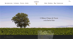 Desktop Screenshot of chateaumarsyas.com
